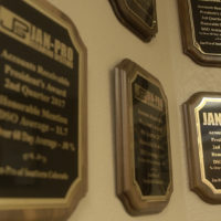 JAN-PRO franchise wall of awards