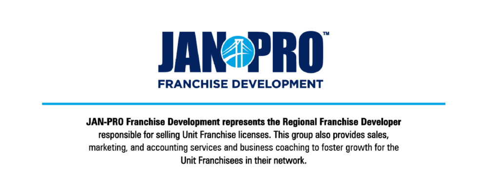 JAN-PRO Organization Franchise Development Brand